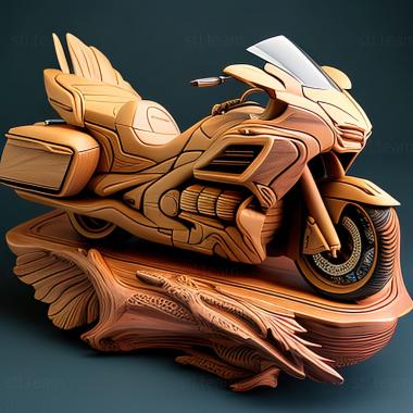 3D модель Honda Gold Wing Bagger SC68 (STL)